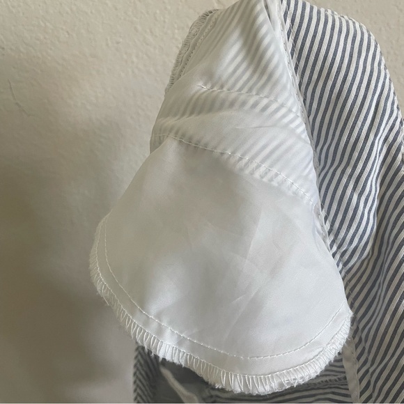 Zac and Rachel striped trouser pants size 6 old money chic stretch comfort work - Picture 2 of 7